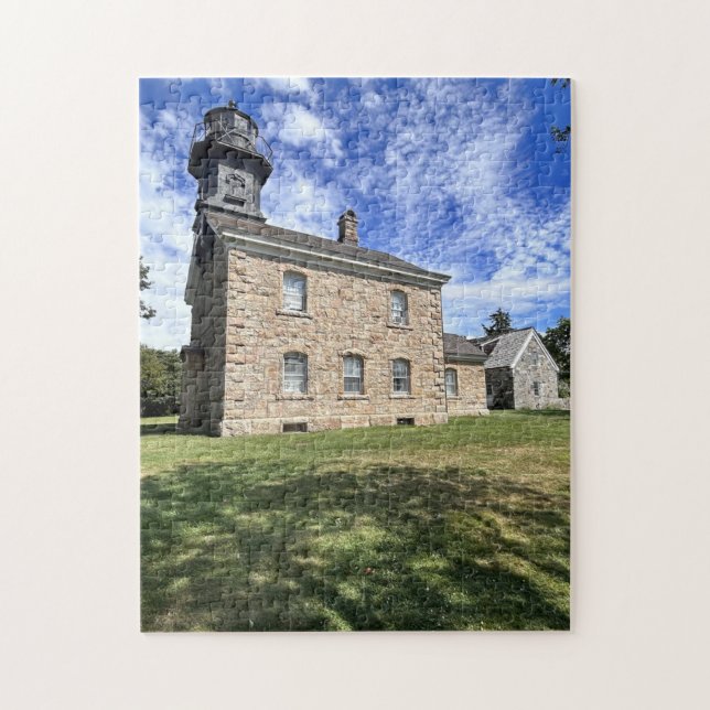 Old Field Point Lighthouse, New York Puzzle (Vertical)
