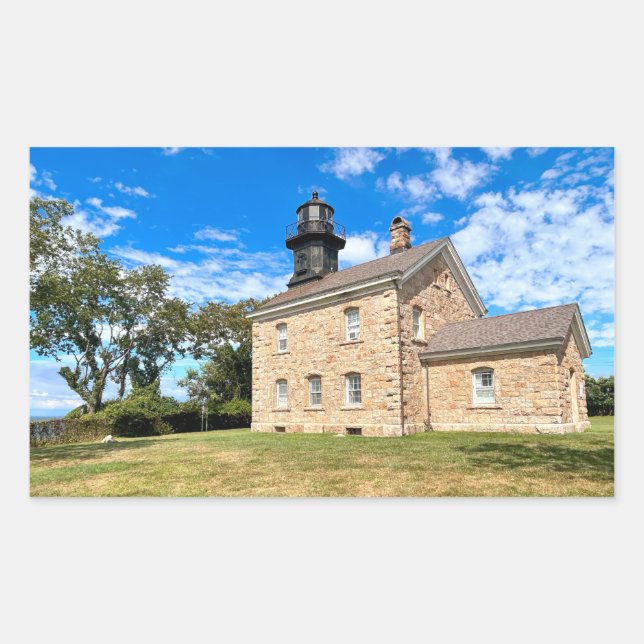 Old Field Point Lighthouse, Stickers New York (Devant)