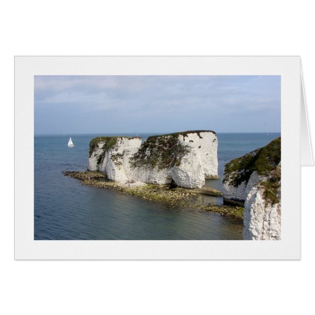 Old Harrys Rocks, côte du Dorset. (Devant horizontal)