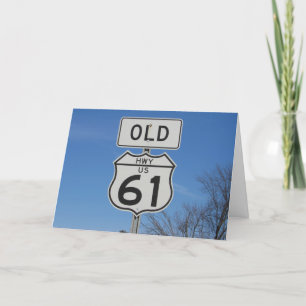 "OLD HWY US 61" Bonne carte #1