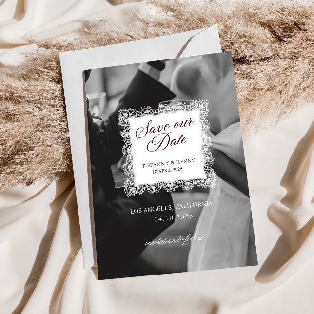 Old Money Save The Date Wedding (Créateur téléchargé)