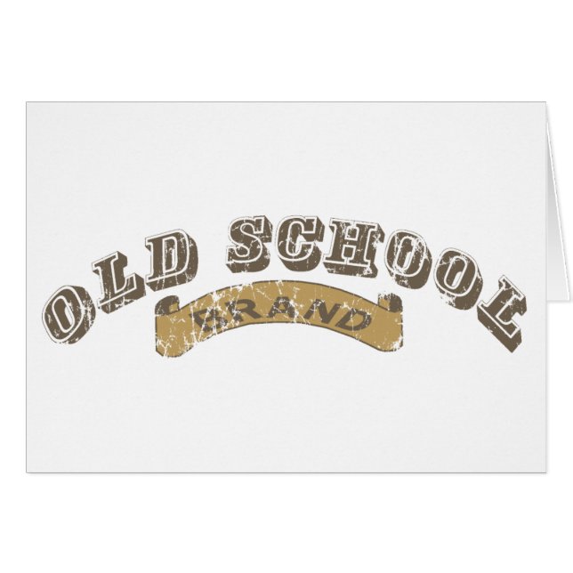 Old School - en détresse (Devant horizontal)