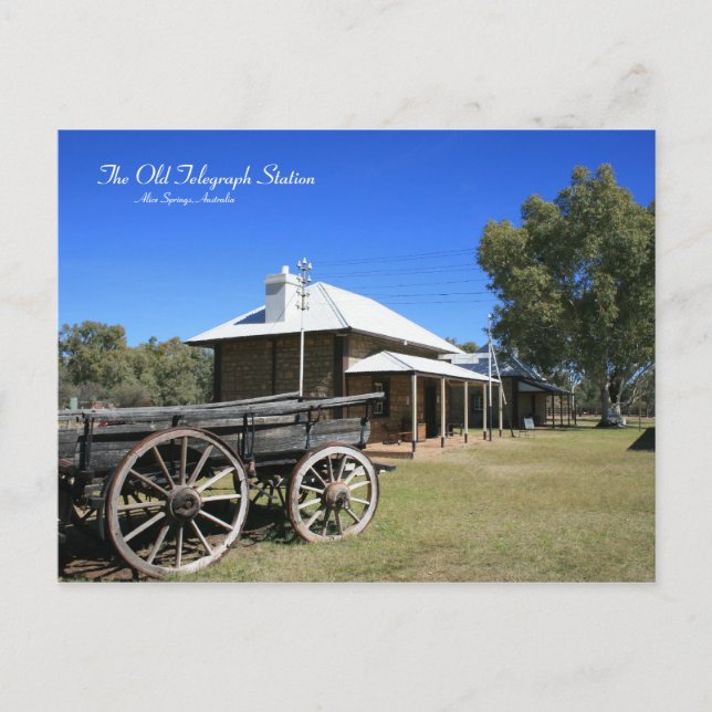 Old Telegraph Station, Alice Springs - Carte posta (Devant)