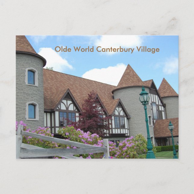 Olde World Canterbury Village Carte postale 2 (Devant)