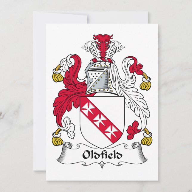 Oldfield Family Crest (Devant)