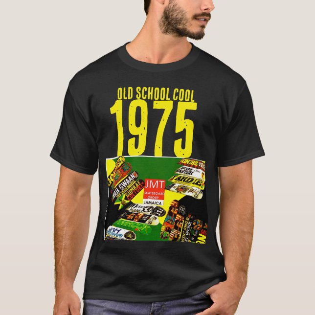 OLE SCHOOL COOL 1975 Basic Dark T-Shirt (Devant)
