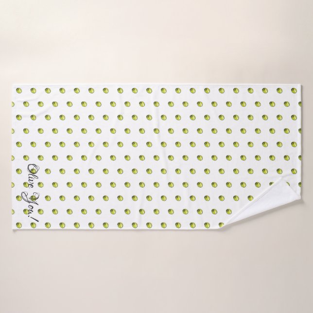 Olive (Serviette de bain)