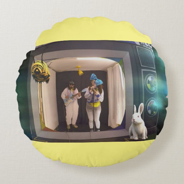 Olive et Dingo sur un coussin (Devant)