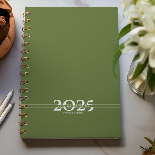 Olive foncé vert chevauchement texte année fractio