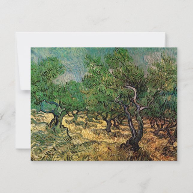Olive Grove par Vincent van Gogh (Devant)