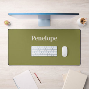 Olive Minimaliste Personnalisé