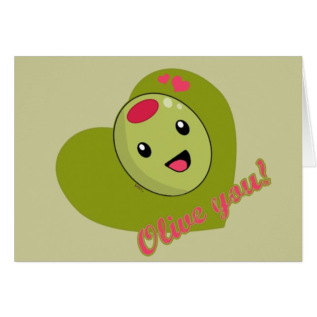 Olive que vous cardez (Devant horizontal)