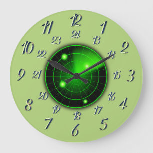 Olive Radar Proximité avec Grande Horloge à Heure