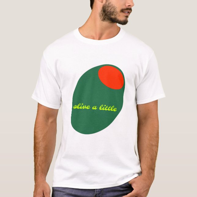 Olive un petit t-shirt (Devant)