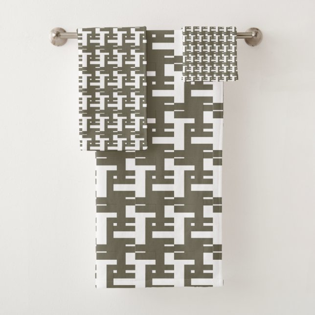 Oliveaura serviette (En situation)