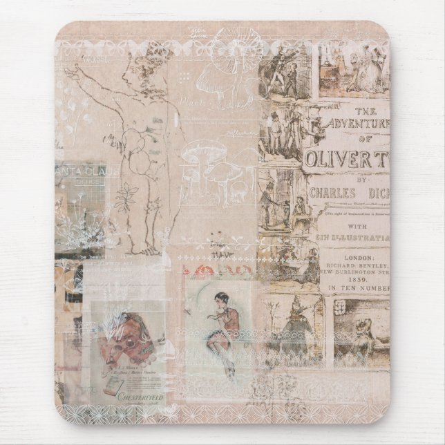 Oliver Pink — Tapis de souris (Devant)