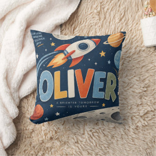 Oliver Space Rocket Kids Coussin Jetable