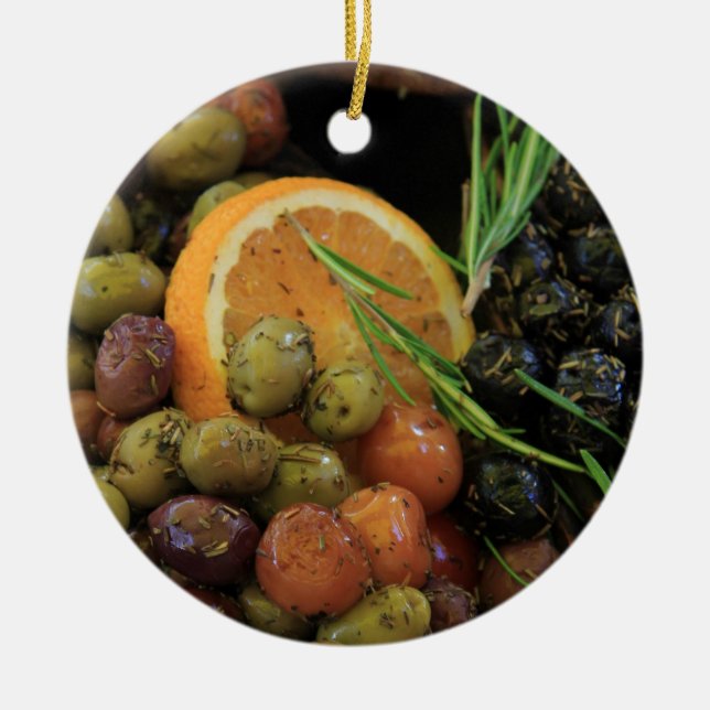 Olives Noël Ornement (Devant)