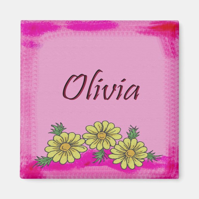 Olivia Daisy Magnet (Devant)