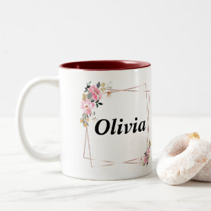 Olivia nom Mug - Custom Coffee Cup with An