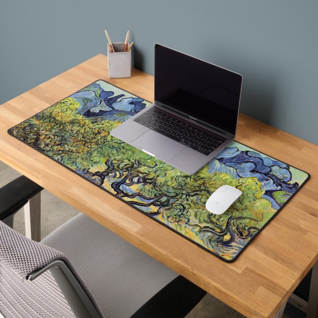 Oliviers avec Alpilles par Vincent van Gogh (Bureau 2)