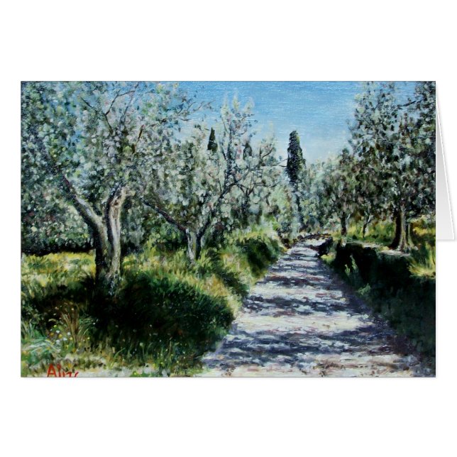 OLIVIERS EN RIMAGGIO (Devant horizontal)