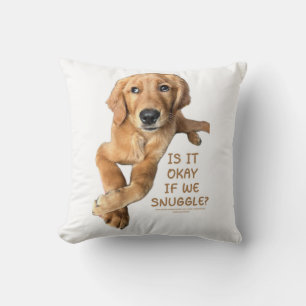 Ollie, le chanceux chien Coussin de bastonnade