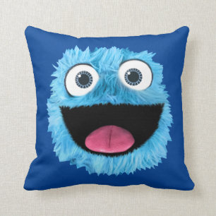 "Ollie & Squirt" Deux Coussin Fluffy à deux côt