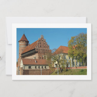 Olsztyn Château médiéval gothique III - Invitation