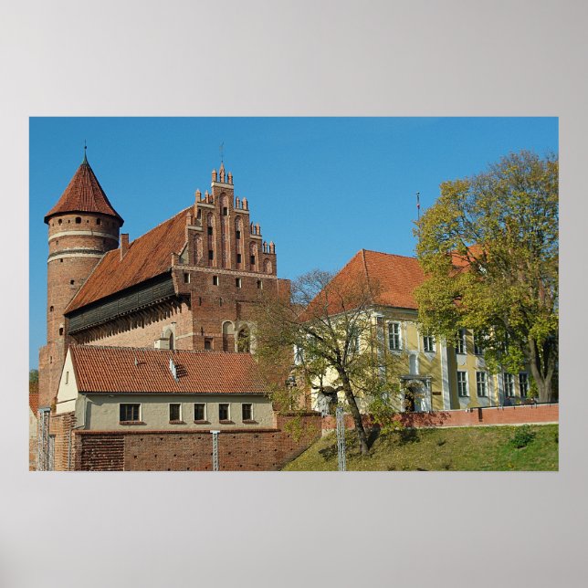 Olsztyn Château médiéval gothique III - Poster (Devant)