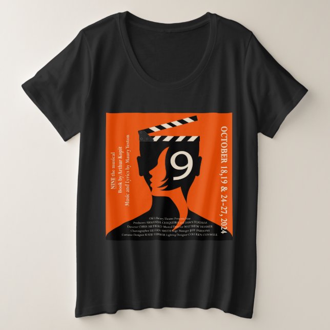OLT : T-shirt féminin neuf plus taille (Design devant)