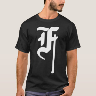 Olympus Stylo gothique F Blanc Logo T-shirt classi