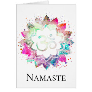 *~* OM AUM Symbole Lotus Fleur Mandala Nouvel Âge