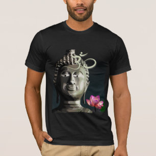 Om bouddha et un t-shirt lotus