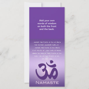 Om dans les Purples - Namaste