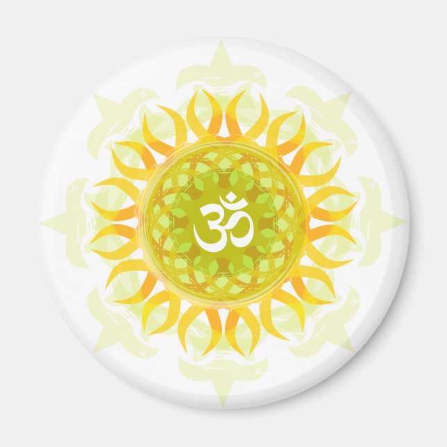 Om Mandala Magnet (Devant)