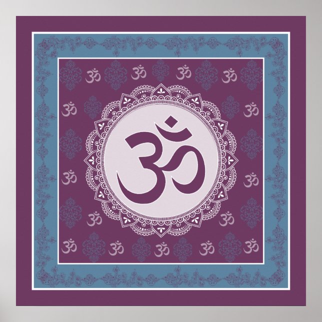 OM Mandala - Poster (Devant)