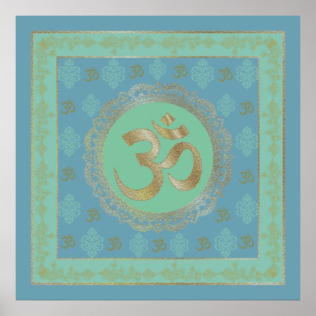 OM Mandala - Poster (Devant)