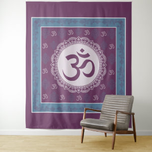 OM Mandala - Tapisserie