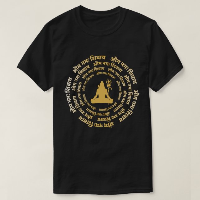 Om Namah Shivaya ! T-shirt (Design devant)