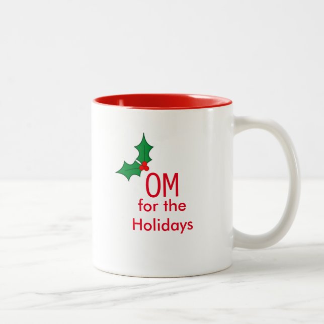 "OM pour les fêtes" Mug (Droit)