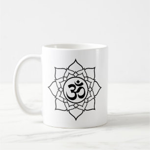 Om Symbole Méditation Café Mug