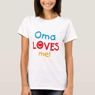 Oma aime mes t-shirts et cadeaux
