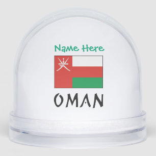 Oman Omani Drapeau vert Personnalisation
