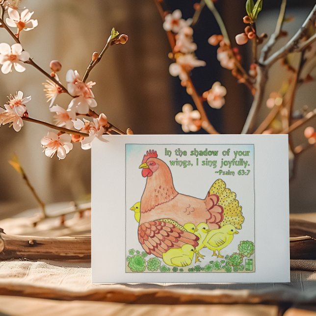 Ombre de vos ailes Carte postale Inspirative (Créateur téléchargé)