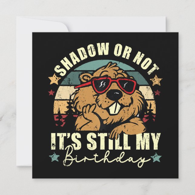 ombre ou pas c'est toujours mon anniversaire (Devant)