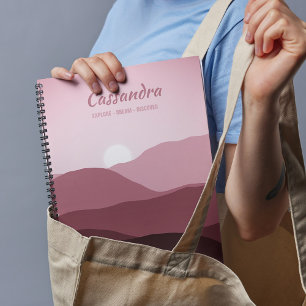 Ombre personnalisé Mauve Taupe Rose Clair Abstrait
