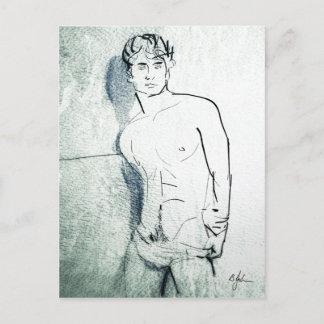 Ombre Sur La Carte Postale Murale