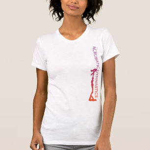 Ombre T-Shirt de gymnastique acrobatique