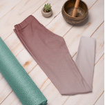 Ombre Trend Color Mahogany Brown - Pastel Leggings<br><div class="desc">Les leggings élégants en acajou brun foncé de notre collection Automne & Hiver 2023/24 couleurs tendance offrent un charme intemporel. Ces leggings à l'ombre rouge brun présentent un dégradé qui passe d'une teinte plus profonde et plus intense à la taille à une teinte plus douce et pastel vers les jambes....</div>